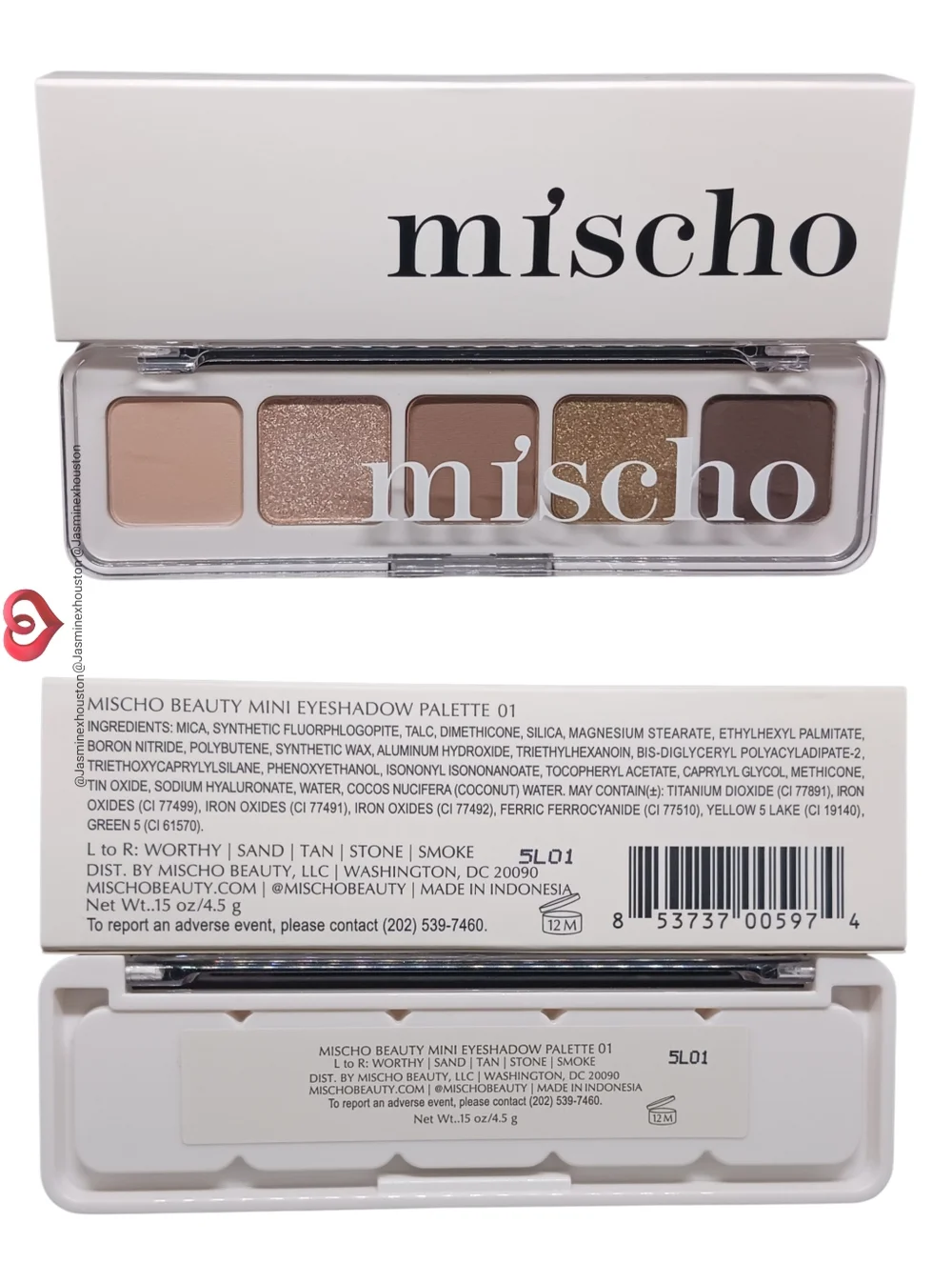 🎉2•$13/3•$18🎉 MISCHO BEAUTY Mini Eyeshadow Palette 01